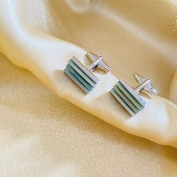 Silver Classic Men’s Cufflinks , Men's Cufflinks