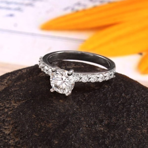 925 Silver 1.50 ct-2.00 ct Round Solitaire Ring,Engagement Ring,Wedding Ring,Solitaire Ring