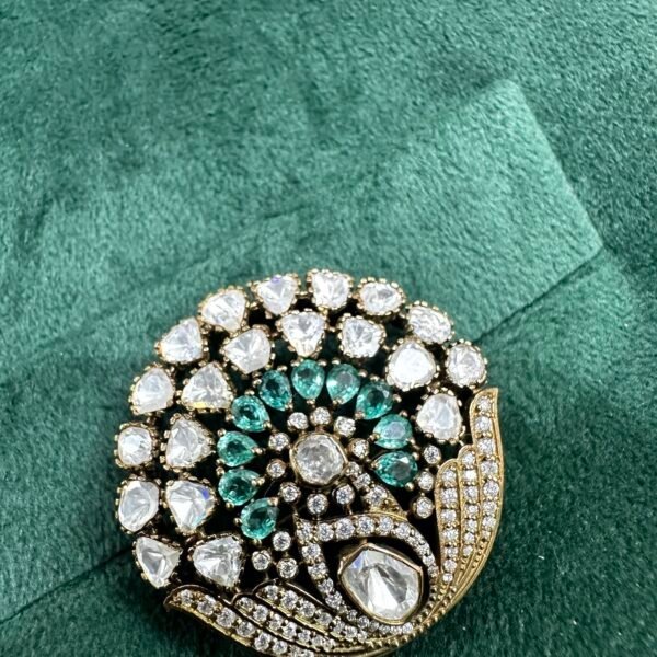 Silver brooch