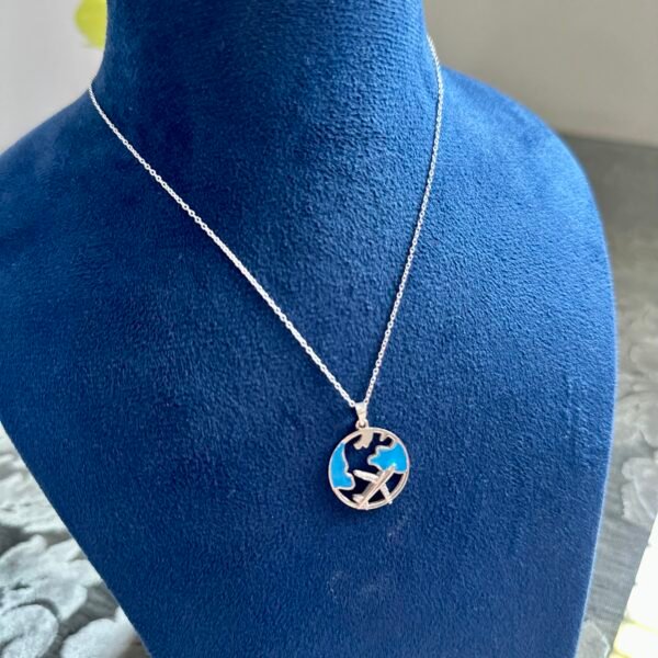 Aeroplane pendant,Plane Kids Pendant, Airplane Travel Style Vacation Pendant/Neckpiece