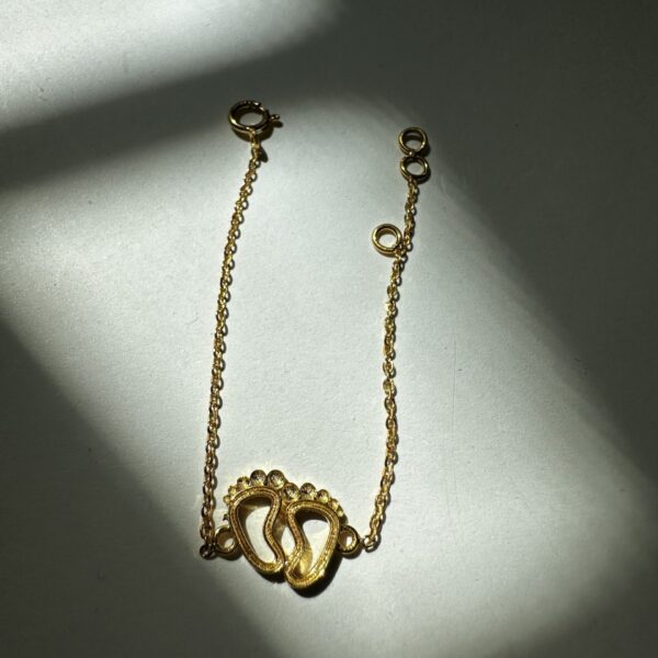 Baby Bracelet ,Footwear Bracelet , Footprint Bracelet