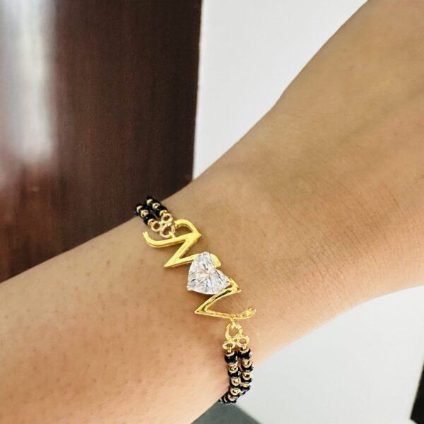 N&V Bracelet , Mangalsutra bracelet
