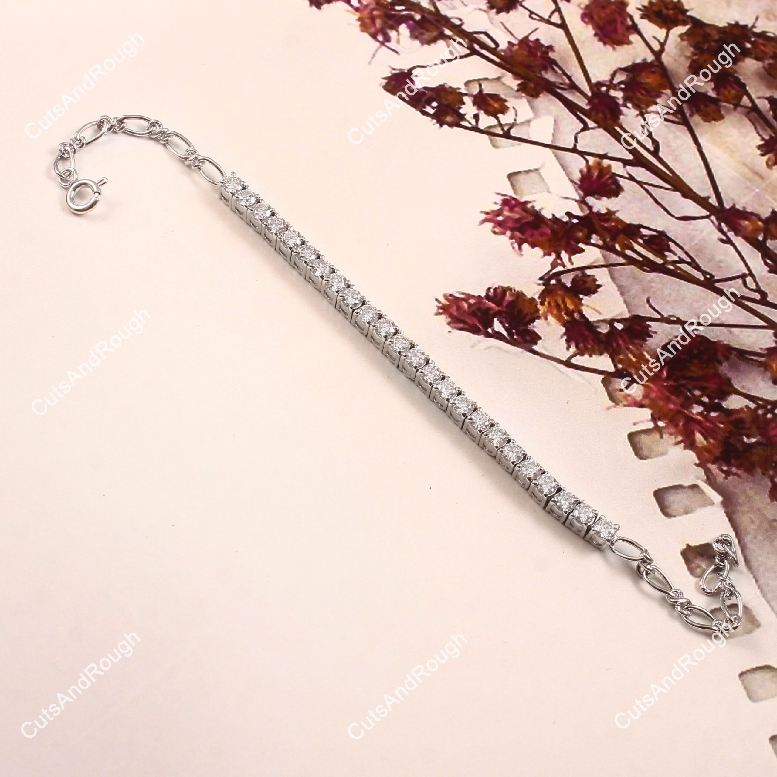 Solitaire Half Bracelet