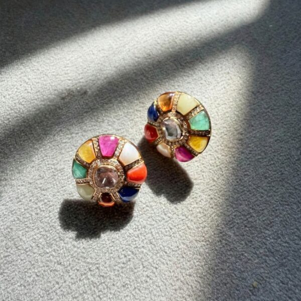 Navratan Earrings