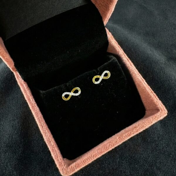 Infinity Diamond Earrings