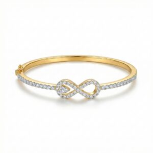 925 sterling silver infinity bracelet