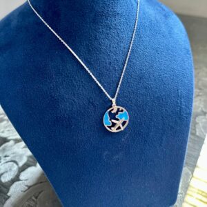 Airplane Travel Pendant Necklace