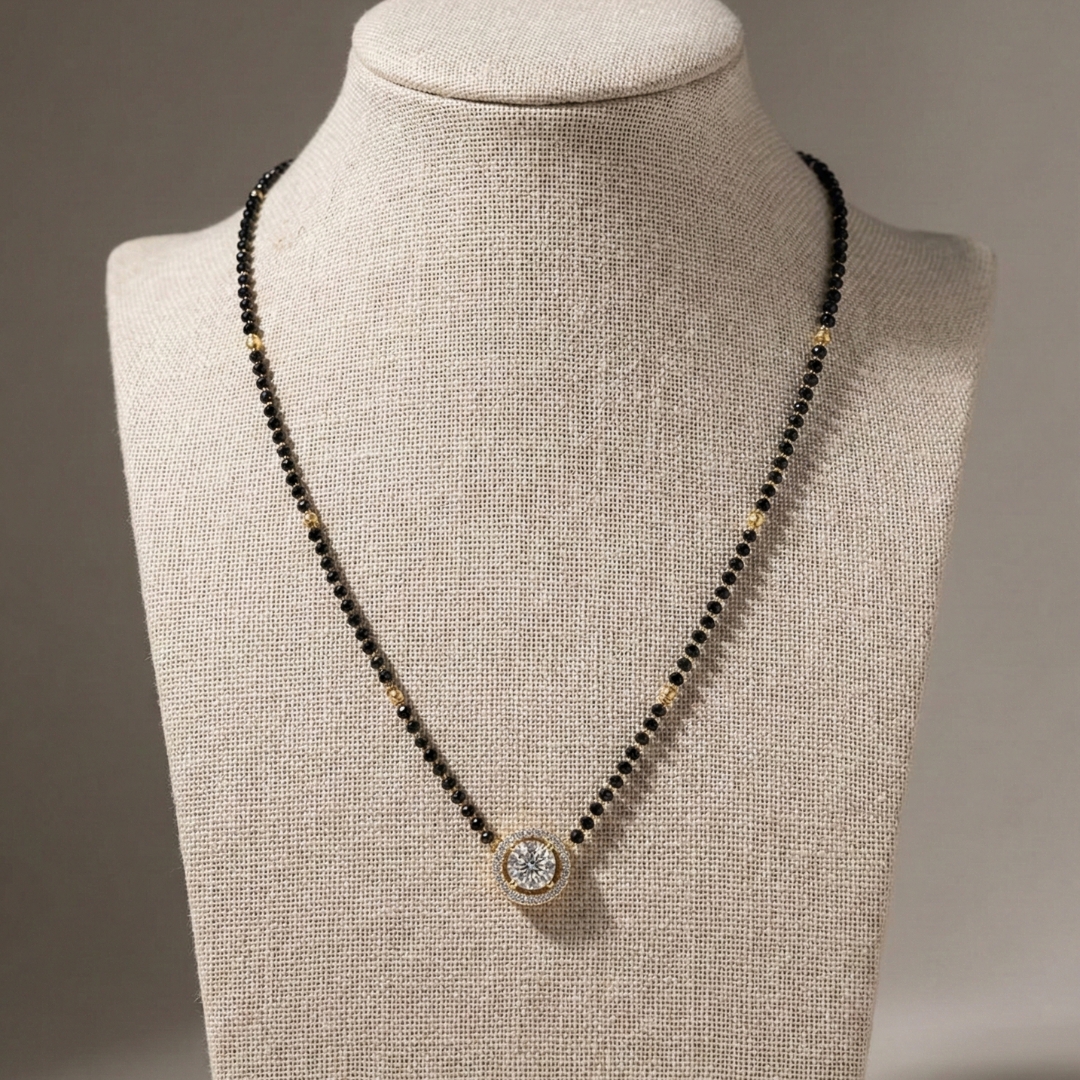 Mangalsutra Solitaire Pendant