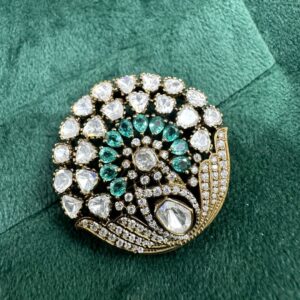 royal peacock brooch