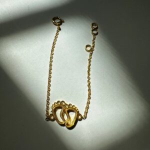 tiny footsteps baby bracelet