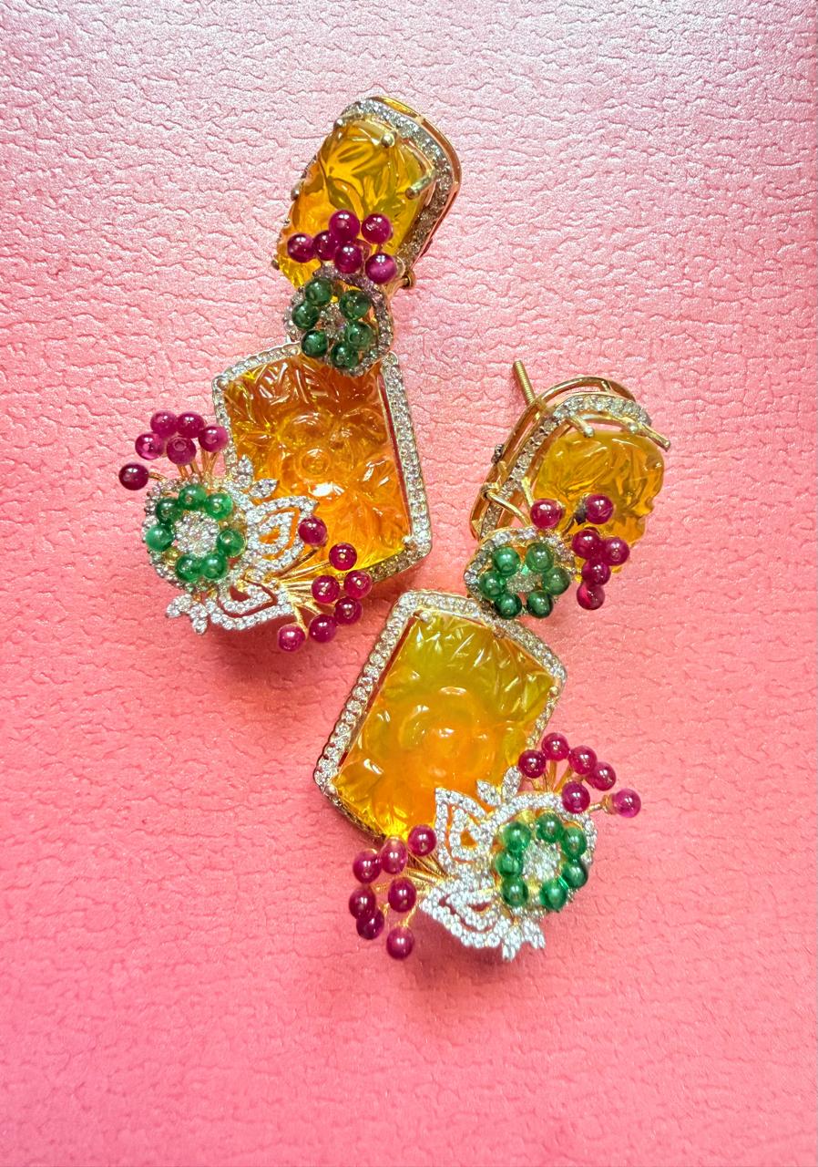 honey blossom earrings honey blossom earrings