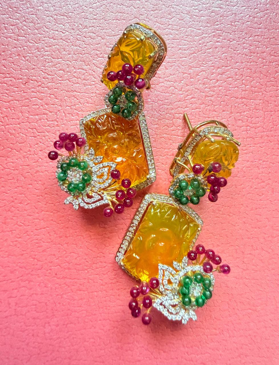 honey blossom earrings