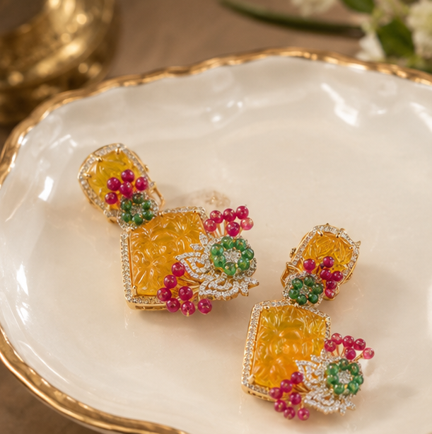 honey blossom earrings