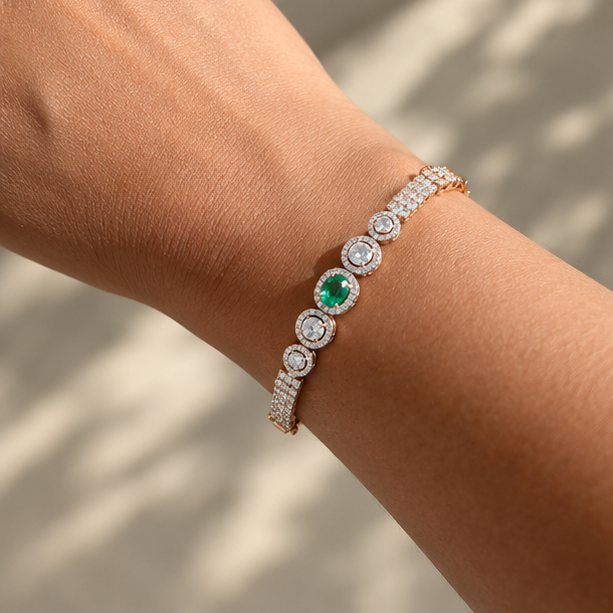 emerald oval diamond bracelet emerald oval diamond bracelet
